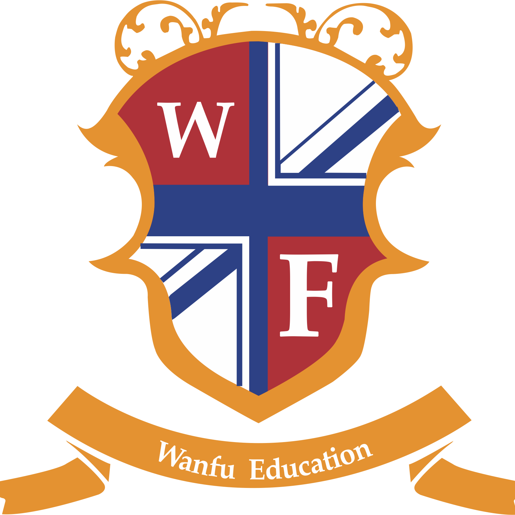 Wanfu International Education Institution Logo