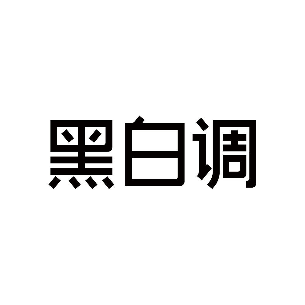 杭州黑白调科技有限公司 Logo