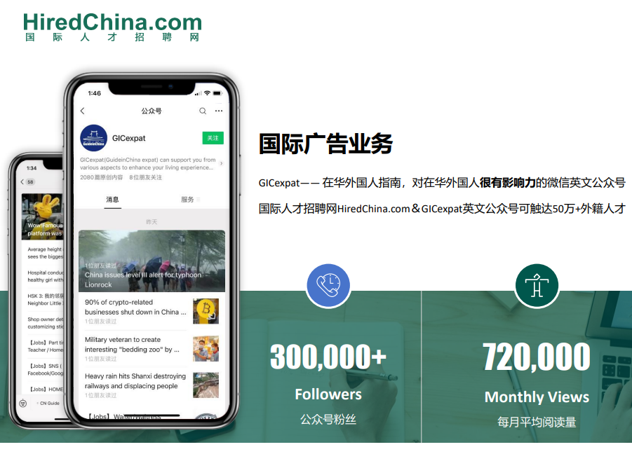 HiredChina.com Platform Advantages